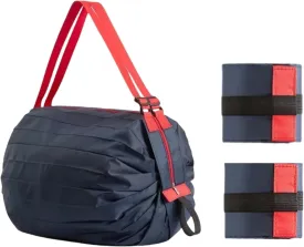 2PCS Travel Shoulder Bag Reusable Grocery Bags Foldable Shopping Bags Waterproof Pouch Bags Sports handbag
