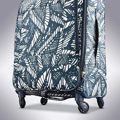 American Tourister Belle Voyage Spinner 25, Floral Indigo Sand