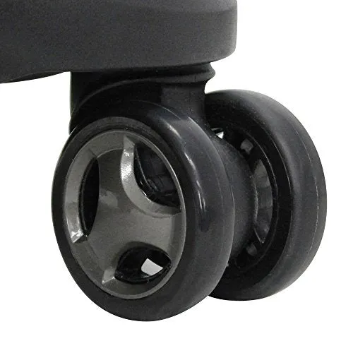 Andiamo Avanti Collection 24 Inch Expandable Spinner, Midnight Black, One Size
