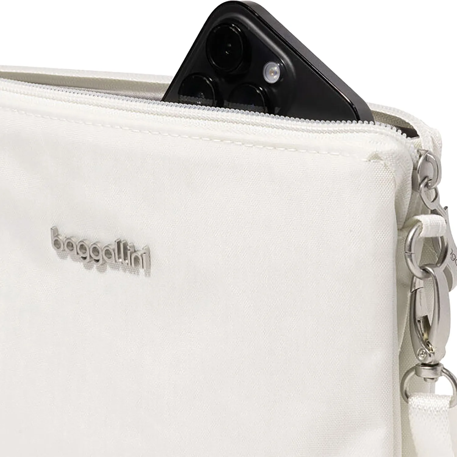 Baggallini The Only Mini Bag White Nylon