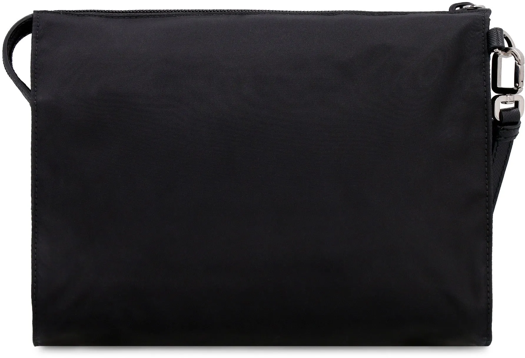 BLACK RE-NYLON POUCH