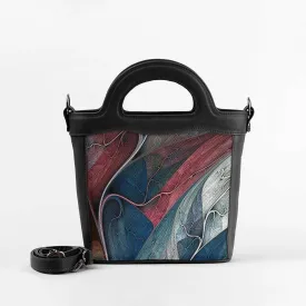 Black Top Handle Handbag pattern