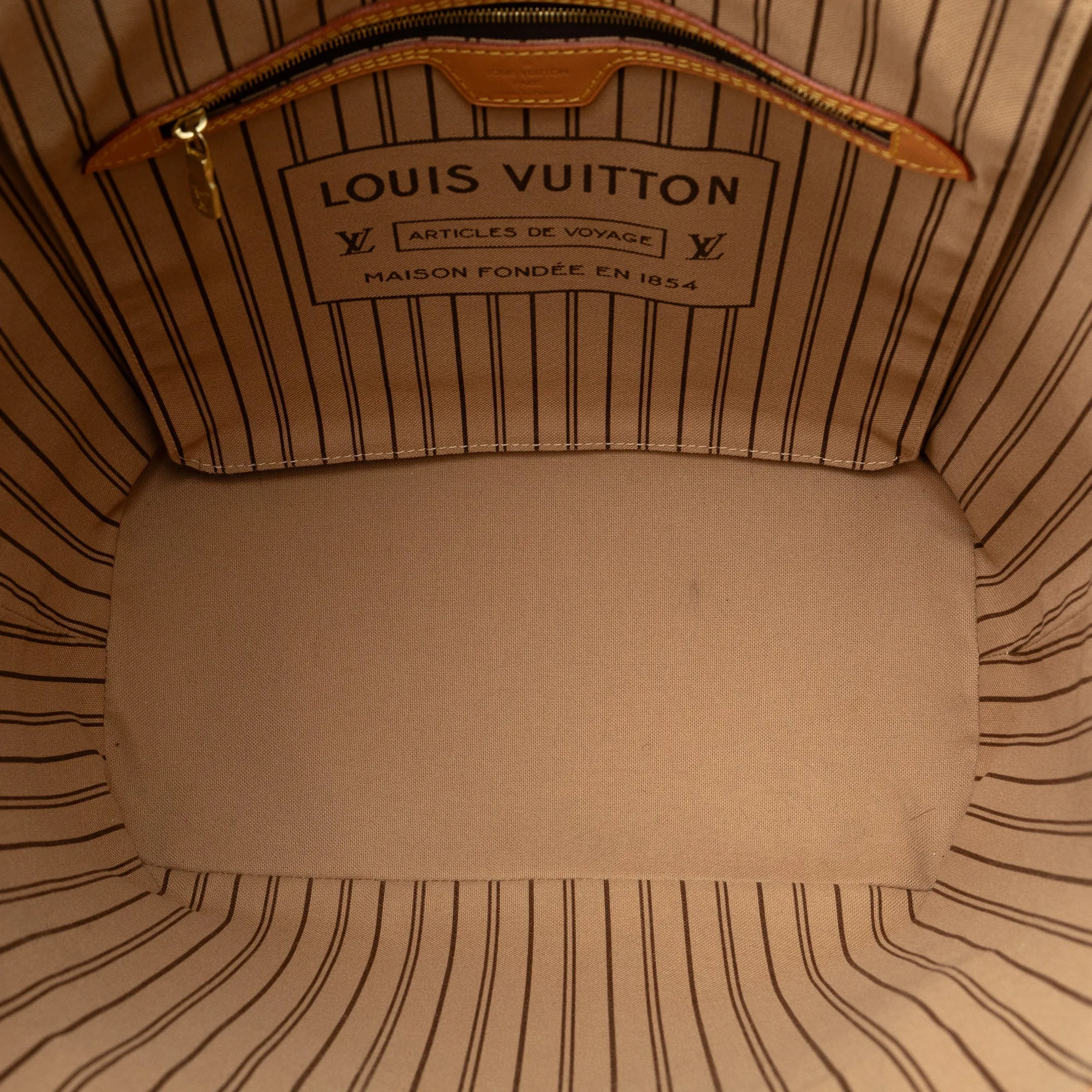 Brown Louis Vuitton Monogram Game On Neverfull MM Tote Bag