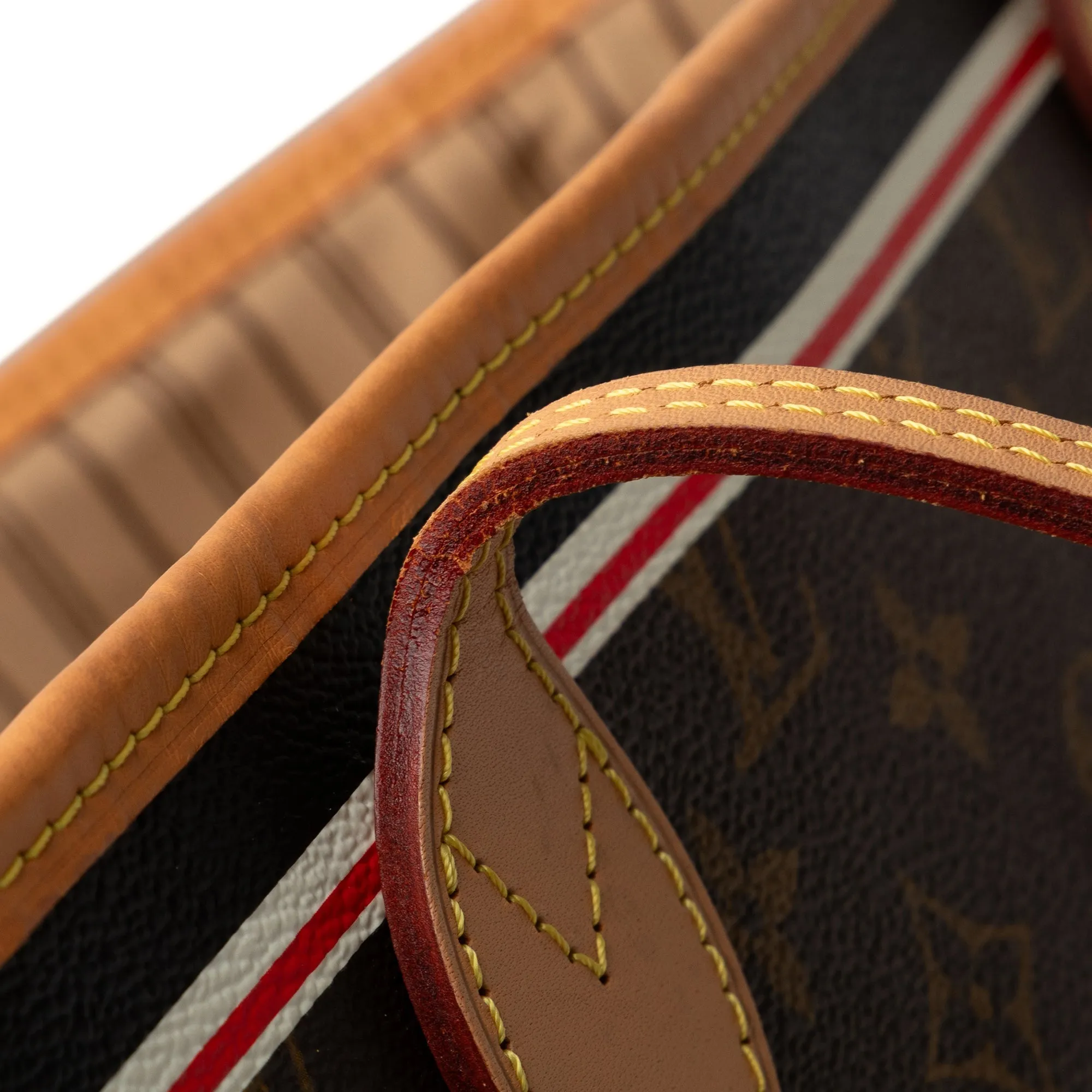 Brown Louis Vuitton Monogram Game On Neverfull MM Tote Bag
