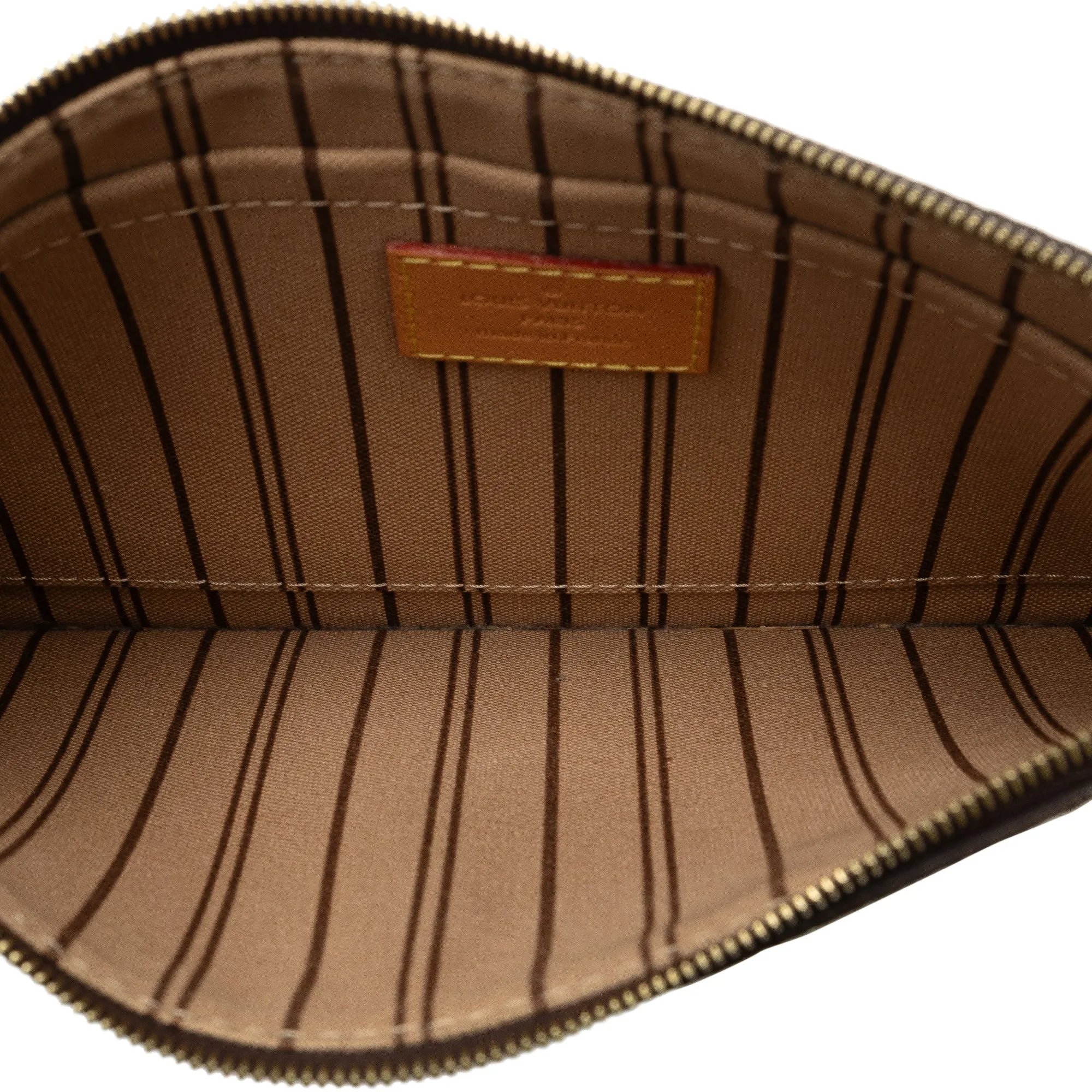 Brown Louis Vuitton Monogram Game On Neverfull MM Tote Bag