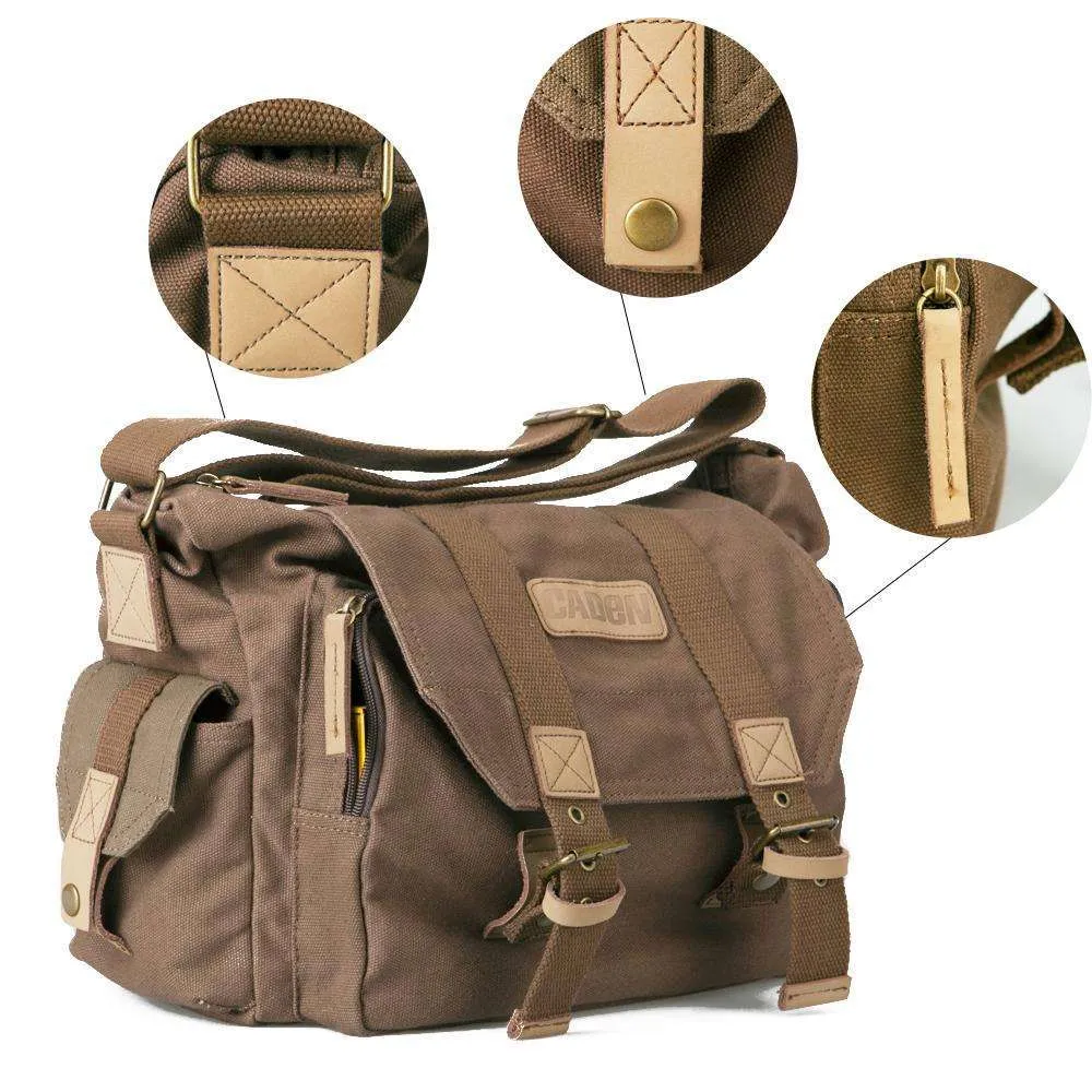 Caden DSLR Camera Messenger Bag