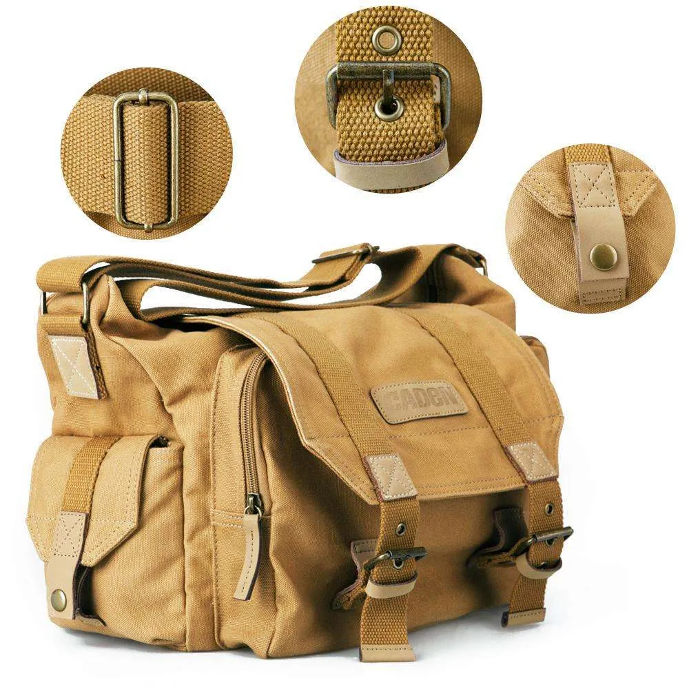 Caden DSLR Camera Messenger Bag