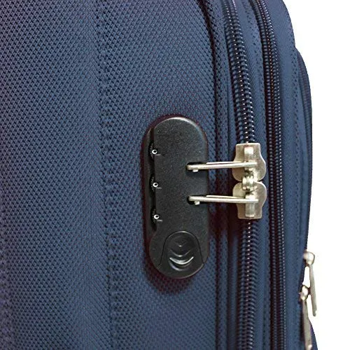 Dejuno The Escape Softside Lightweight Spinner, Turquoise