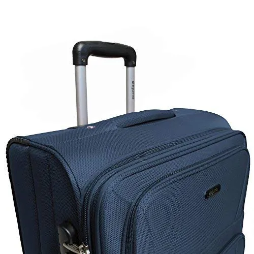 Dejuno The Escape Softside Lightweight Spinner, Turquoise