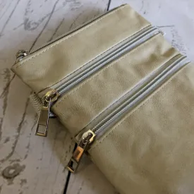 Faux Leather Utility Bag with RFID Protection