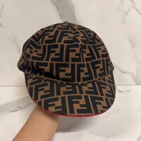 Fendi Canvas Baseball Cap