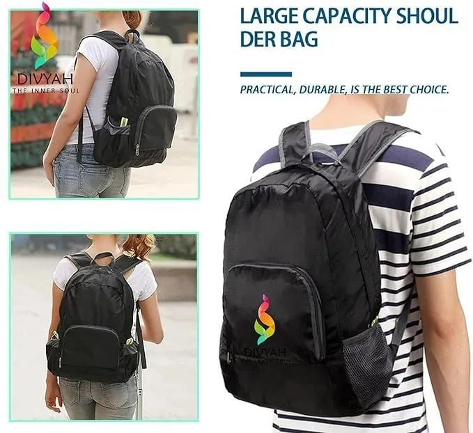 Foldable Waterproof Travel Backpack for Men & Women