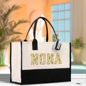 Gaga Gram Mimi Nana Grandma Canvas Tote Bag Grandma's Getaway Bag Grandma Gift Bag Mothers Day Gift Bag Grandma Beach Bag Gift for Grandma