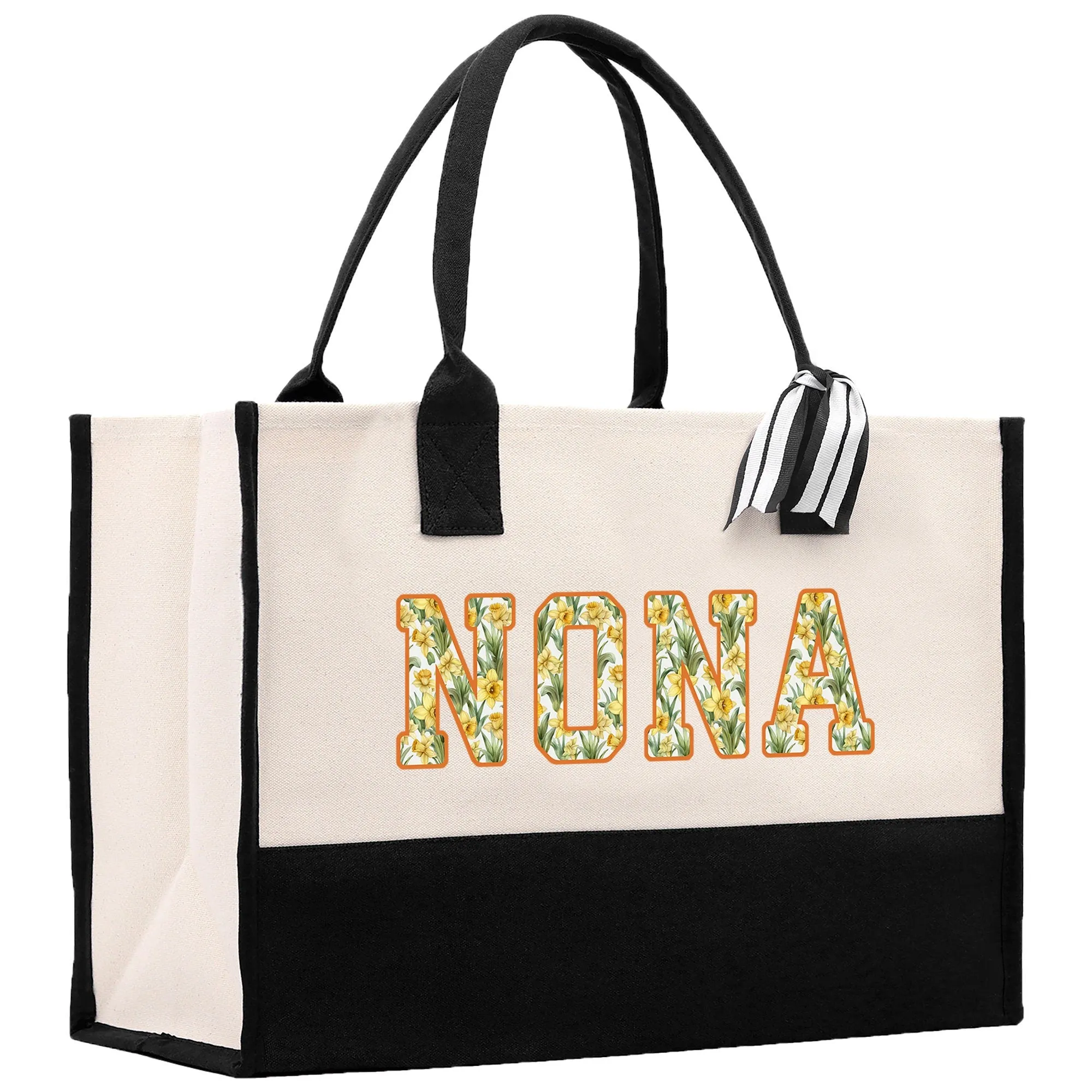 Gaga Gram Mimi Nana Grandma Canvas Tote Bag Grandma's Getaway Bag Grandma Gift Bag Mothers Day Gift Bag Grandma Beach Bag Gift for Grandma