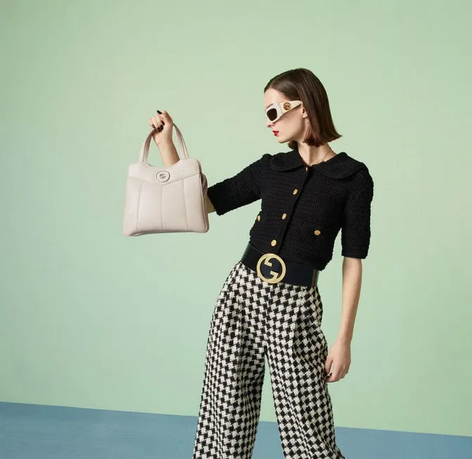 GC562 Petite GG Small/Medium Tote Bag / HIGHEST QUALITY VERSION