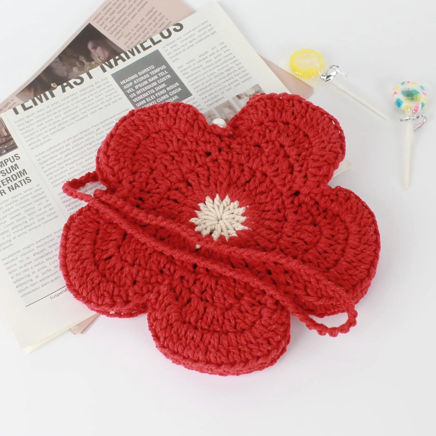 Goclothod Handbag Cute Straw Crossbody Bag Weave Outdoor Shoulder Bag Mini Phone Purse