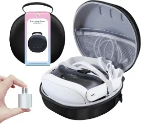 Hard Carrying Case for Quest 3, VR Headset Travel Case for Quest 3 Accessories,Suitable for Travel and Home Storage
