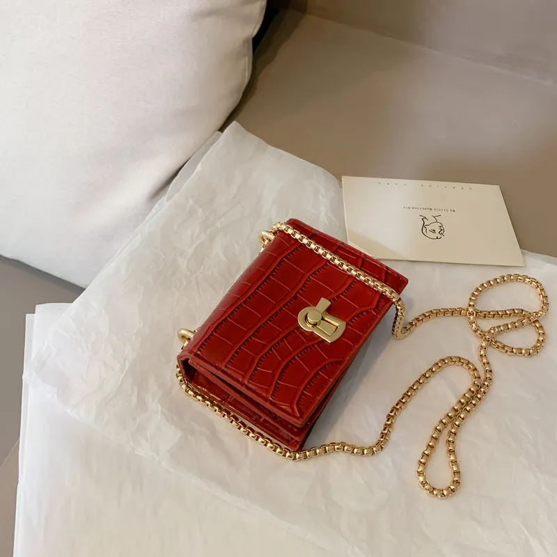 High-end Mini Square Chain Bag
