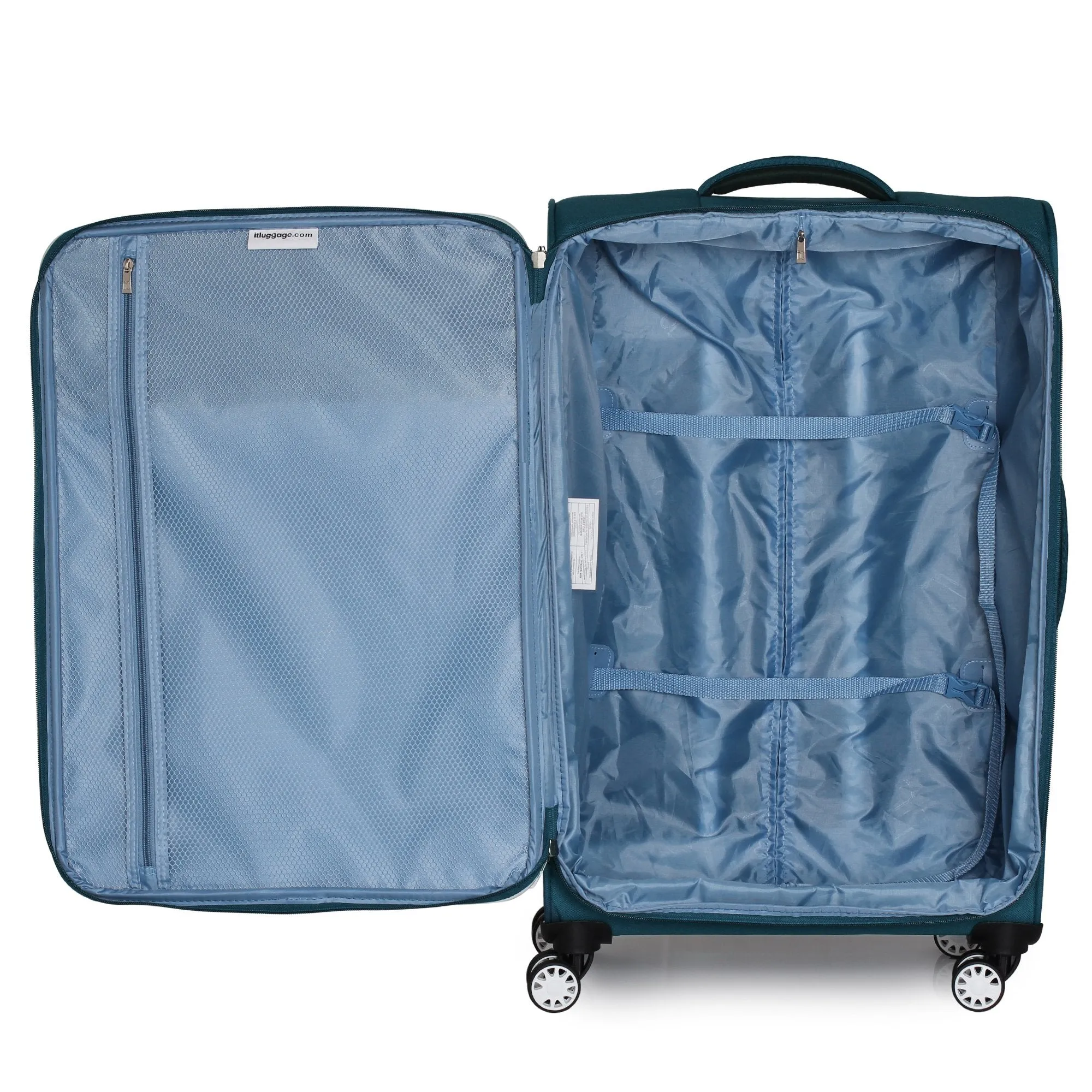 it luggage 31.3" Filament 8-Wheel Spinner, Louisiana Blues