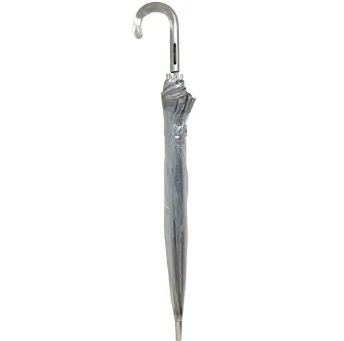 London Fog Clear Umbrella, Silver