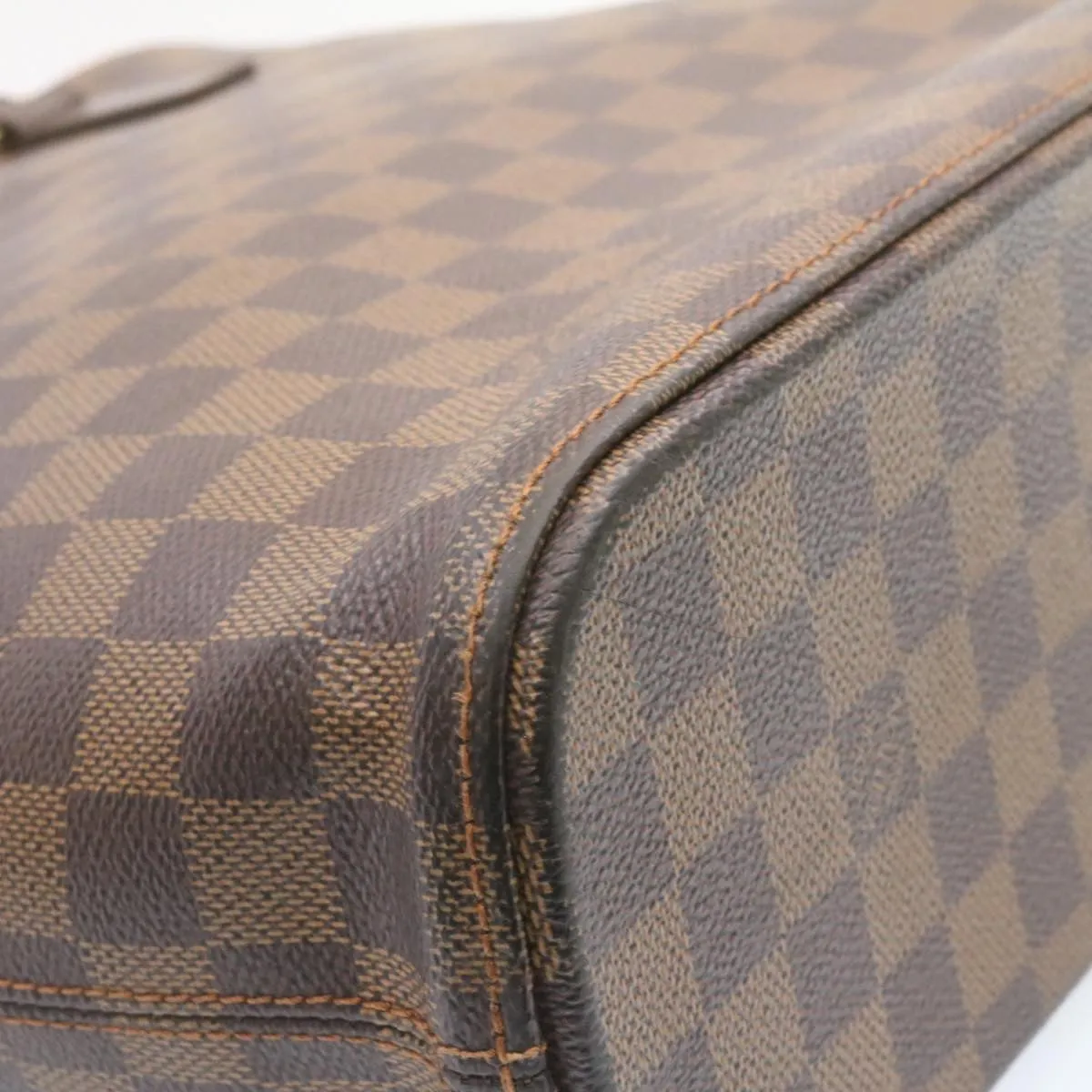 LOUIS VUITTON Damier Ebene Vavin GM Tote Bag SP order N51169 LV Auth 23903A