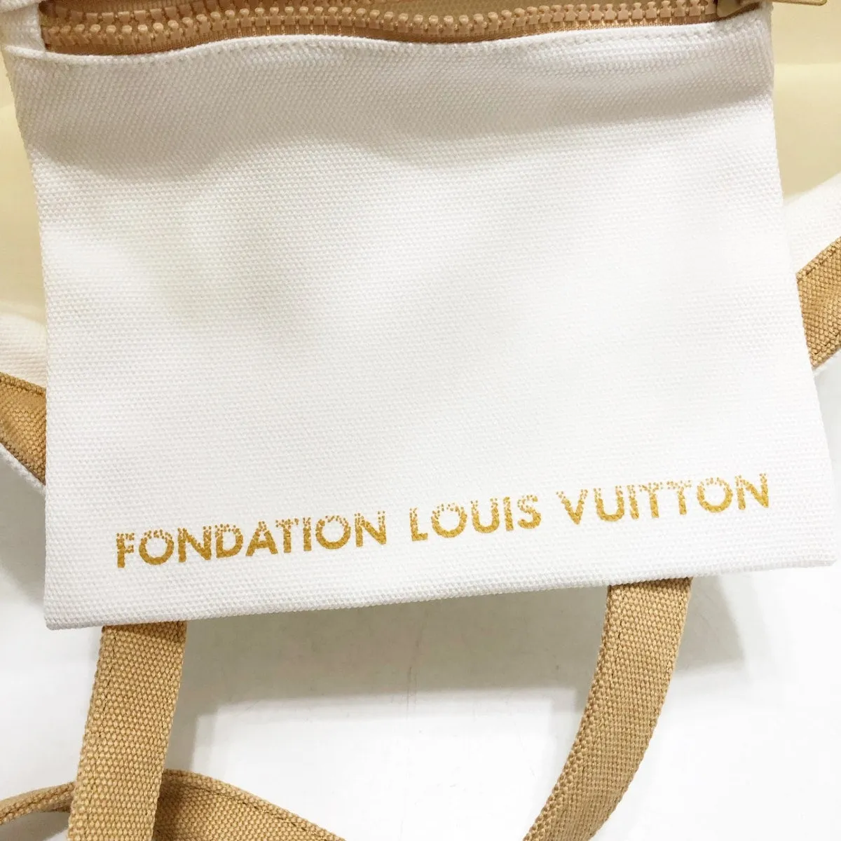 Louis Vuitton Fondation  Canvas Tote Bag ()