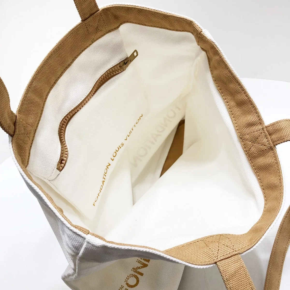 Louis Vuitton Fondation  Canvas Tote Bag ()
