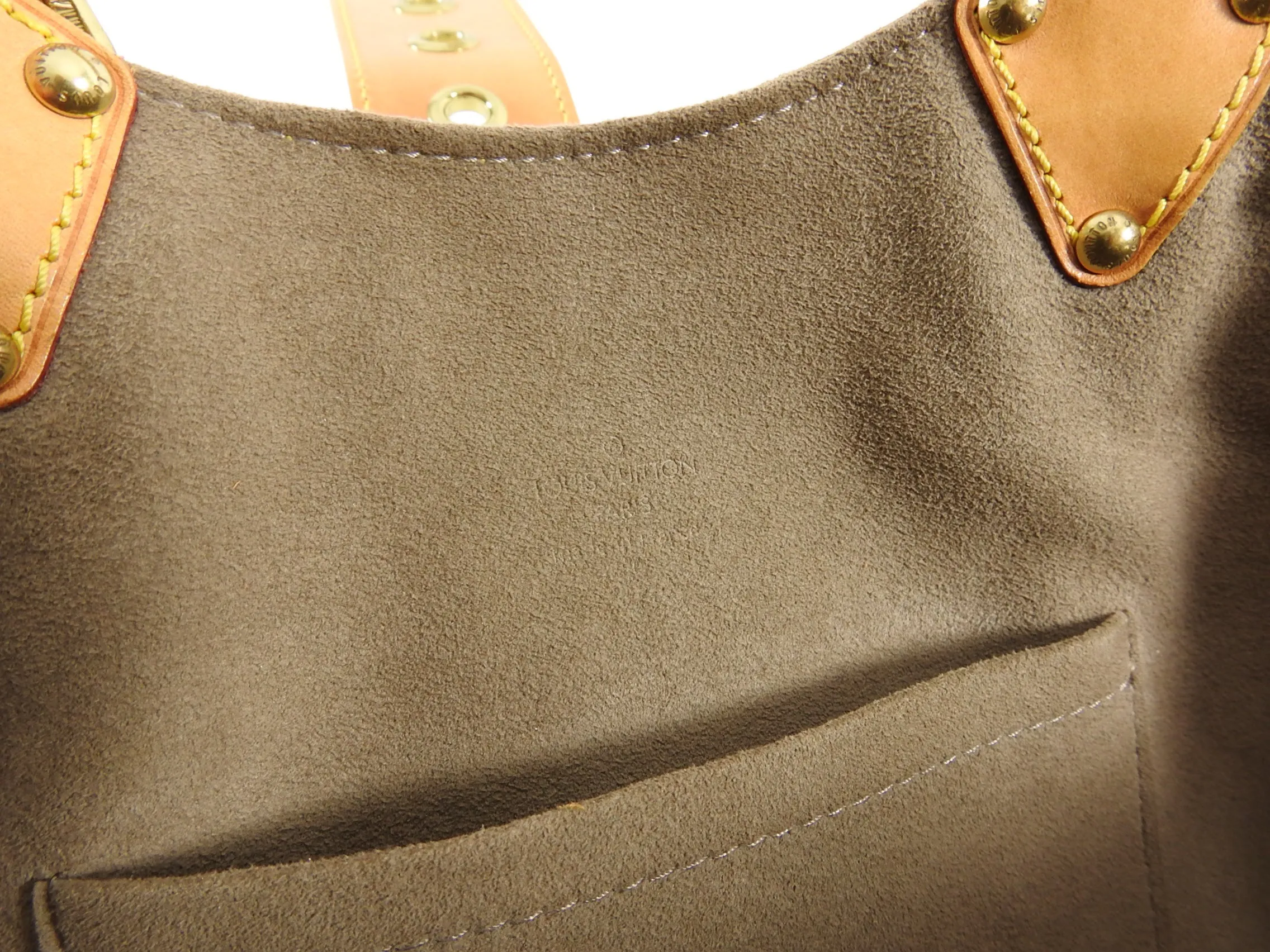 Louis Vuitton Multi Color Black Theda GM Tote Bag