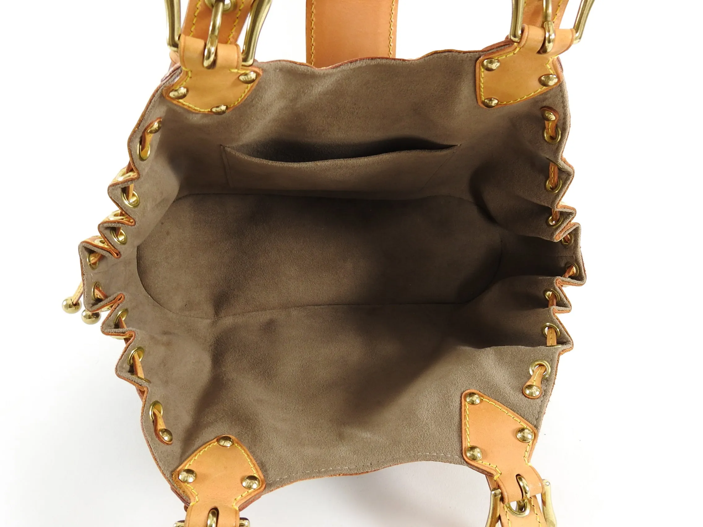 Louis Vuitton Multi Color Black Theda GM Tote Bag