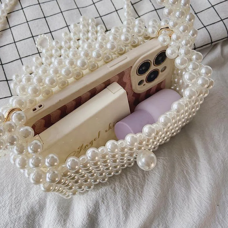 Mini Pearl Crossbody Bag