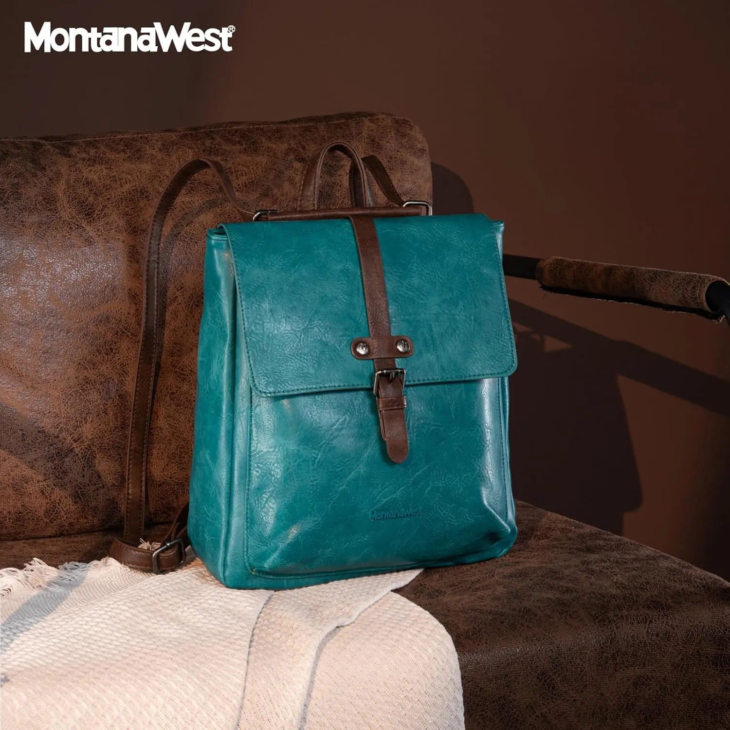 Montana West Medium Backpack Purse for Women Casual Convertible Crossbody Backpack for Travel Work