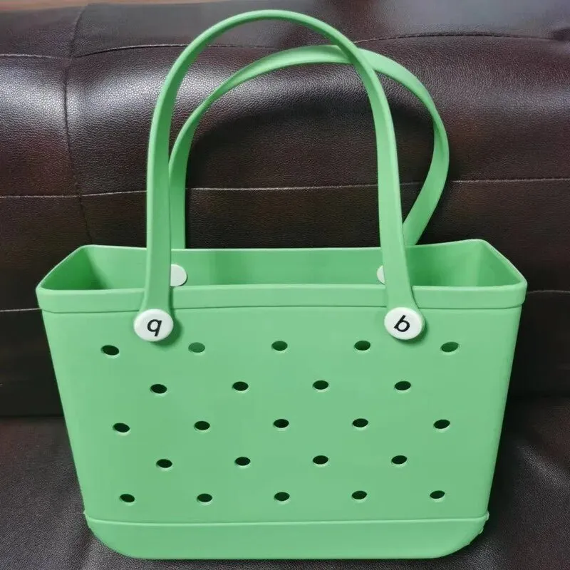 Oversize Waterproof Eva Tote Bag - Washable Tote Bag For Beach, Sports, Market