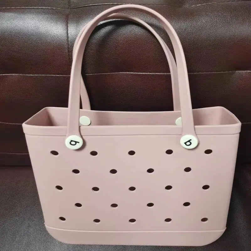 Oversize Waterproof Eva Tote Bag - Washable Tote Bag For Beach, Sports, Market