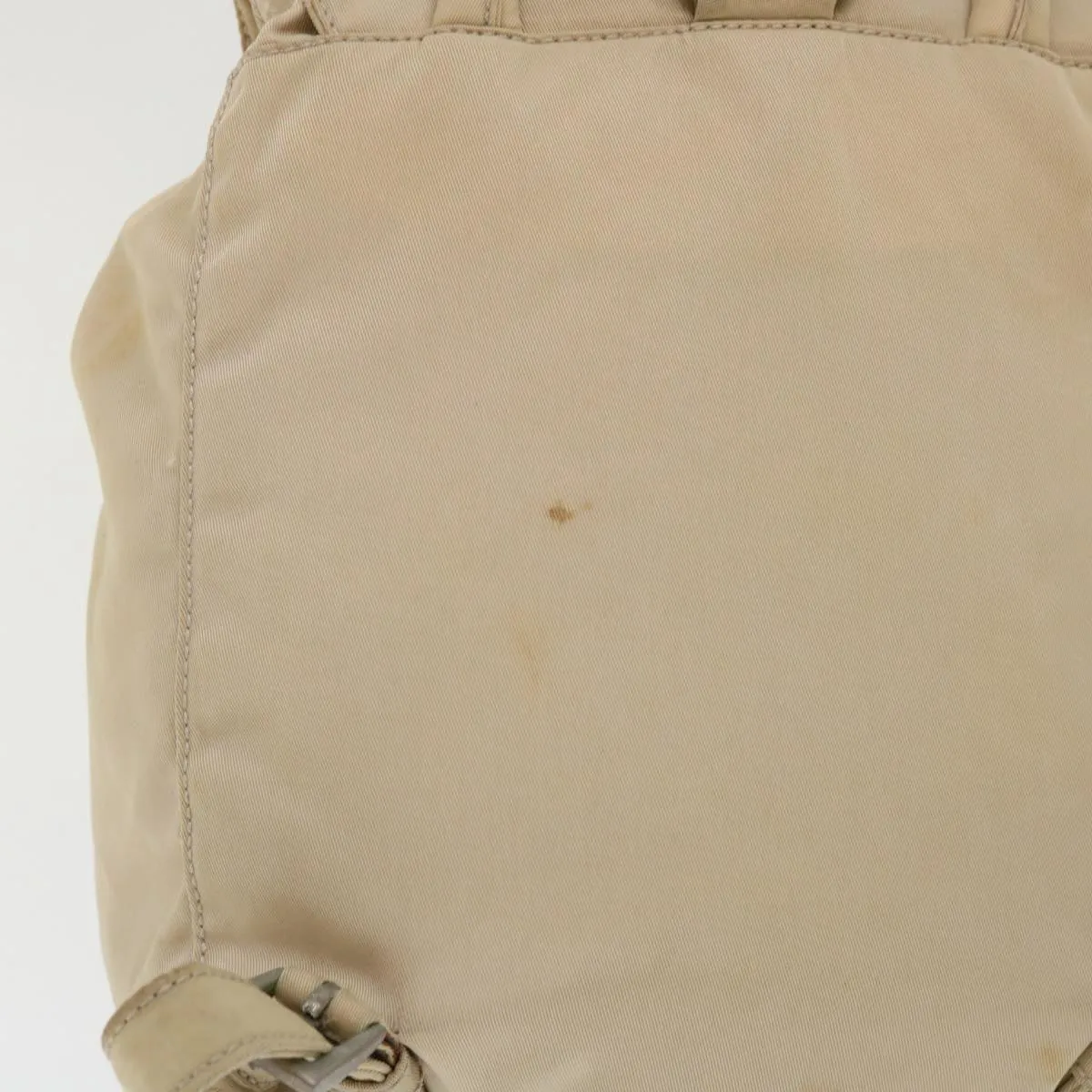 PRADA Backpack Nylon Beige  48226