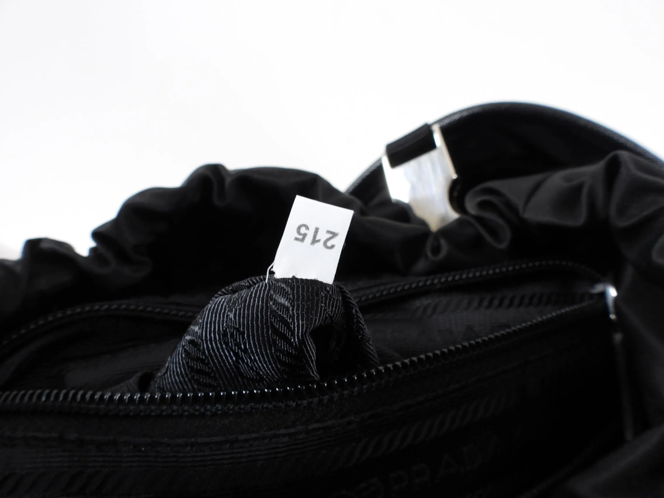 Prada Black Nylon Tessuto 2020 Backpack
