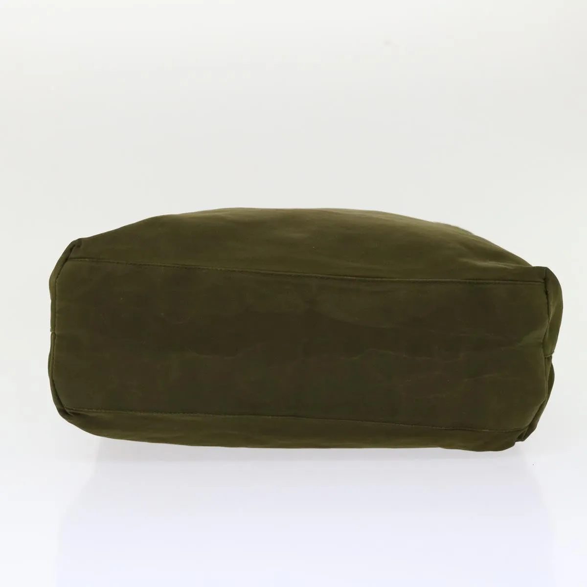 PRADA Hand Bag Nylon Khaki  48200