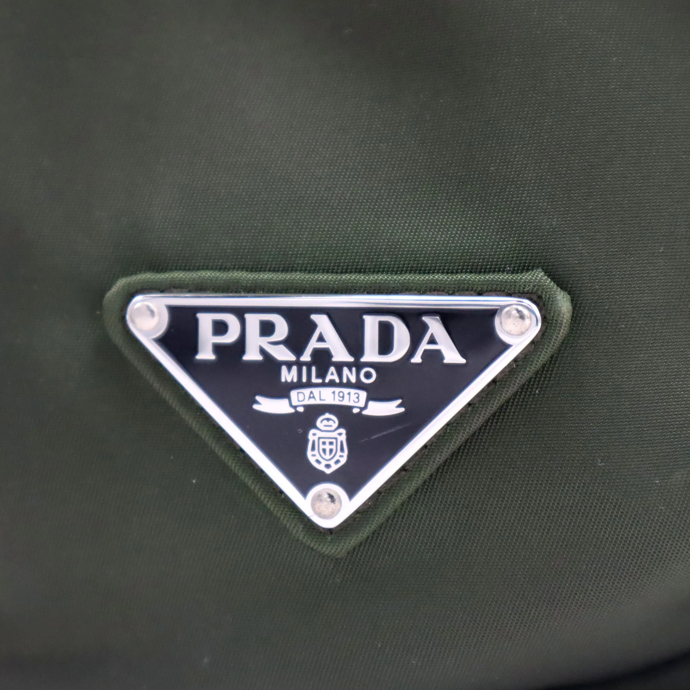 Prada Nylon Double Buckle Backpack