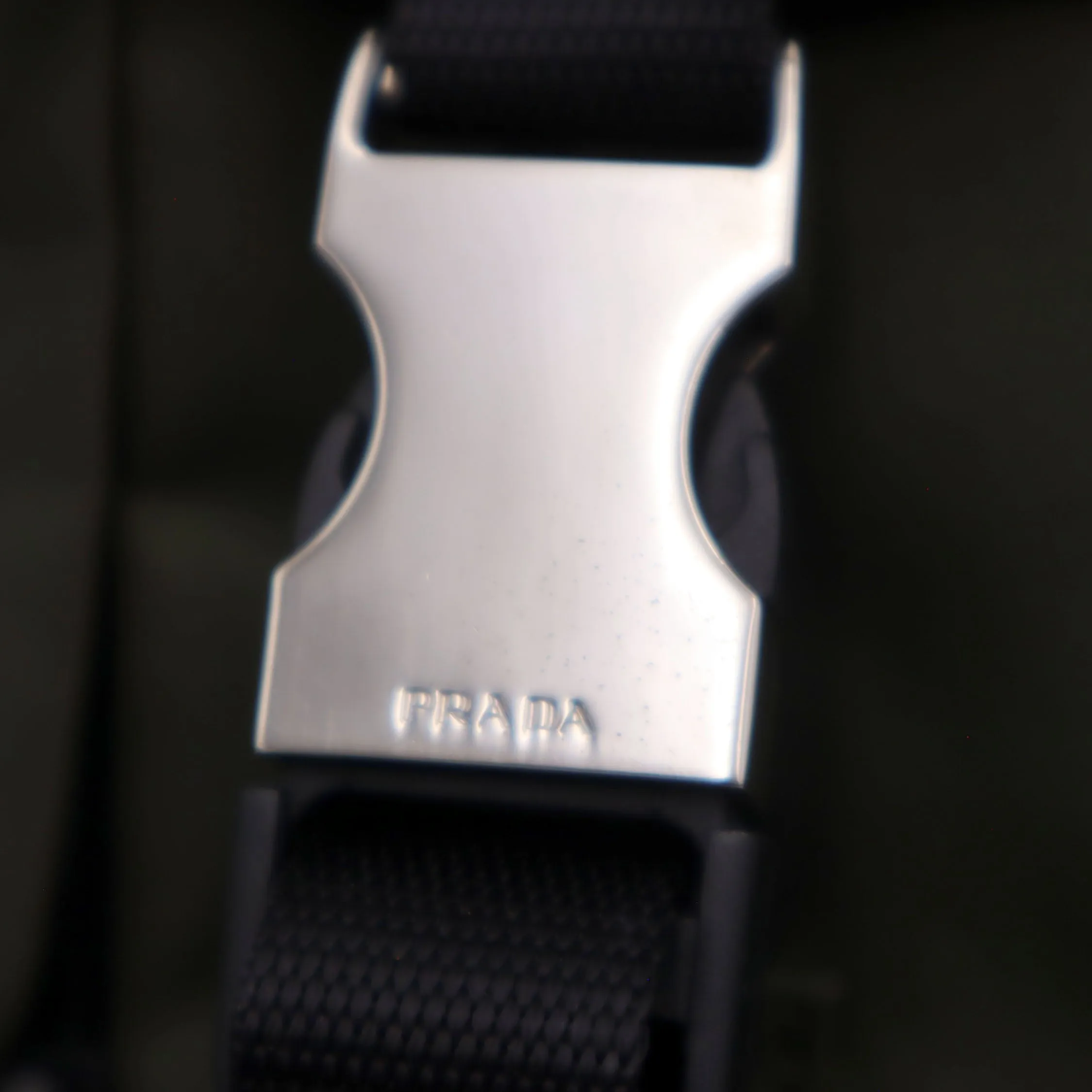 Prada Nylon Double Buckle Backpack