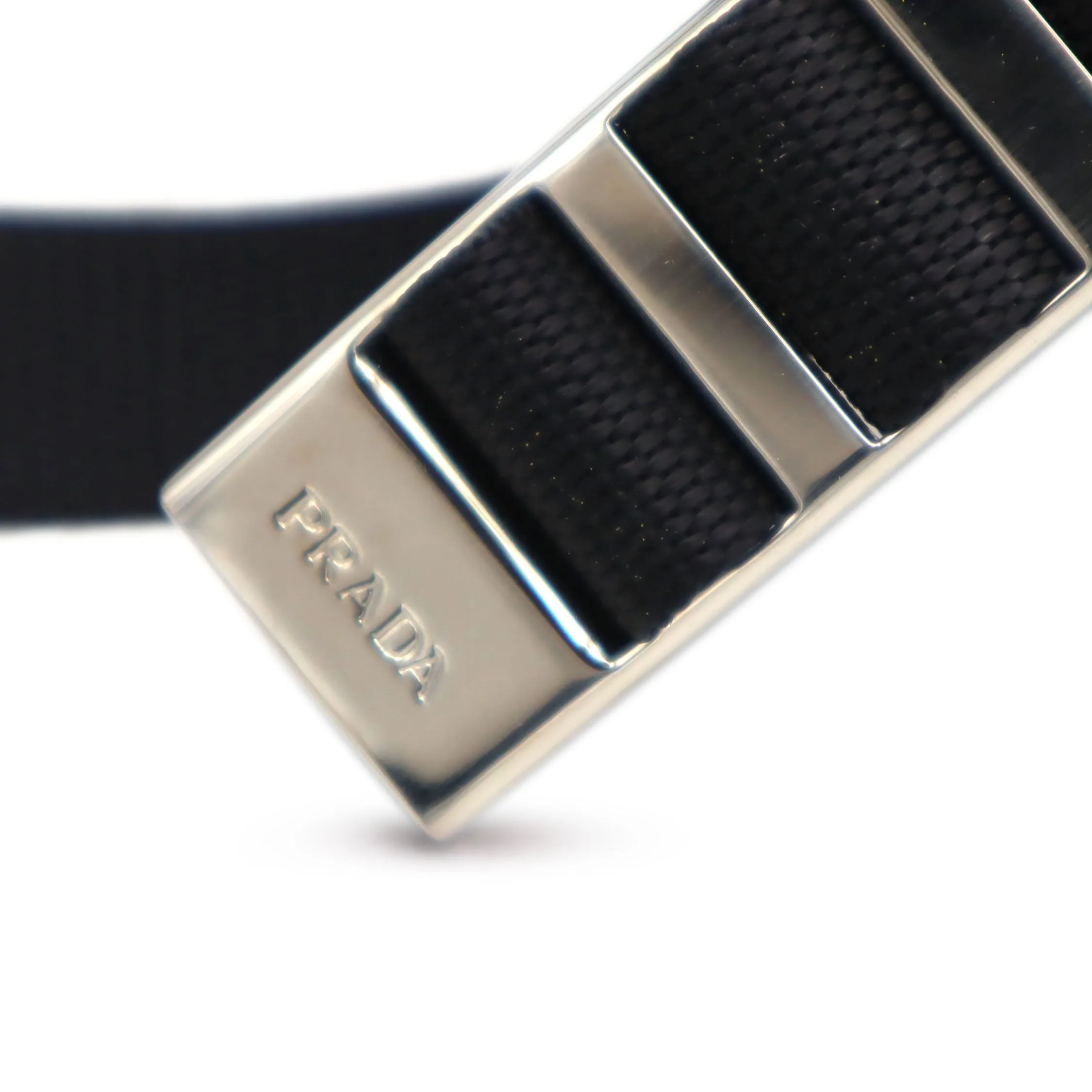 Prada Nylon Double Buckle Backpack