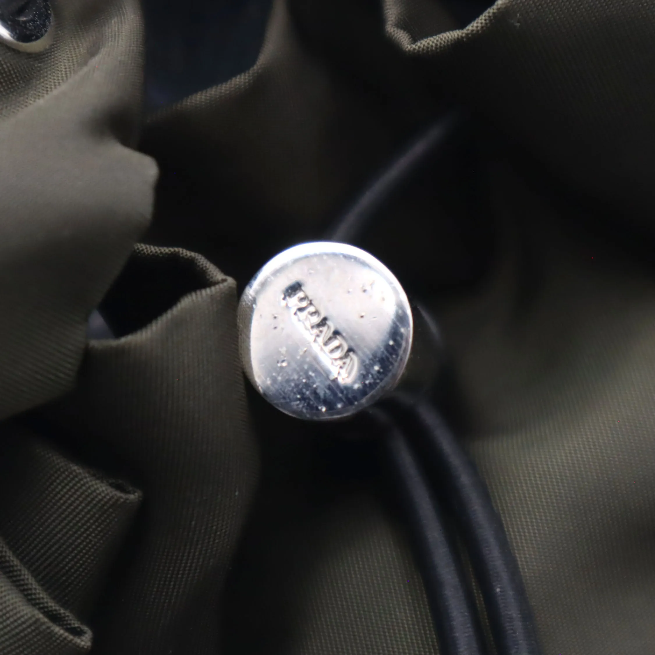 Prada Nylon Double Buckle Backpack