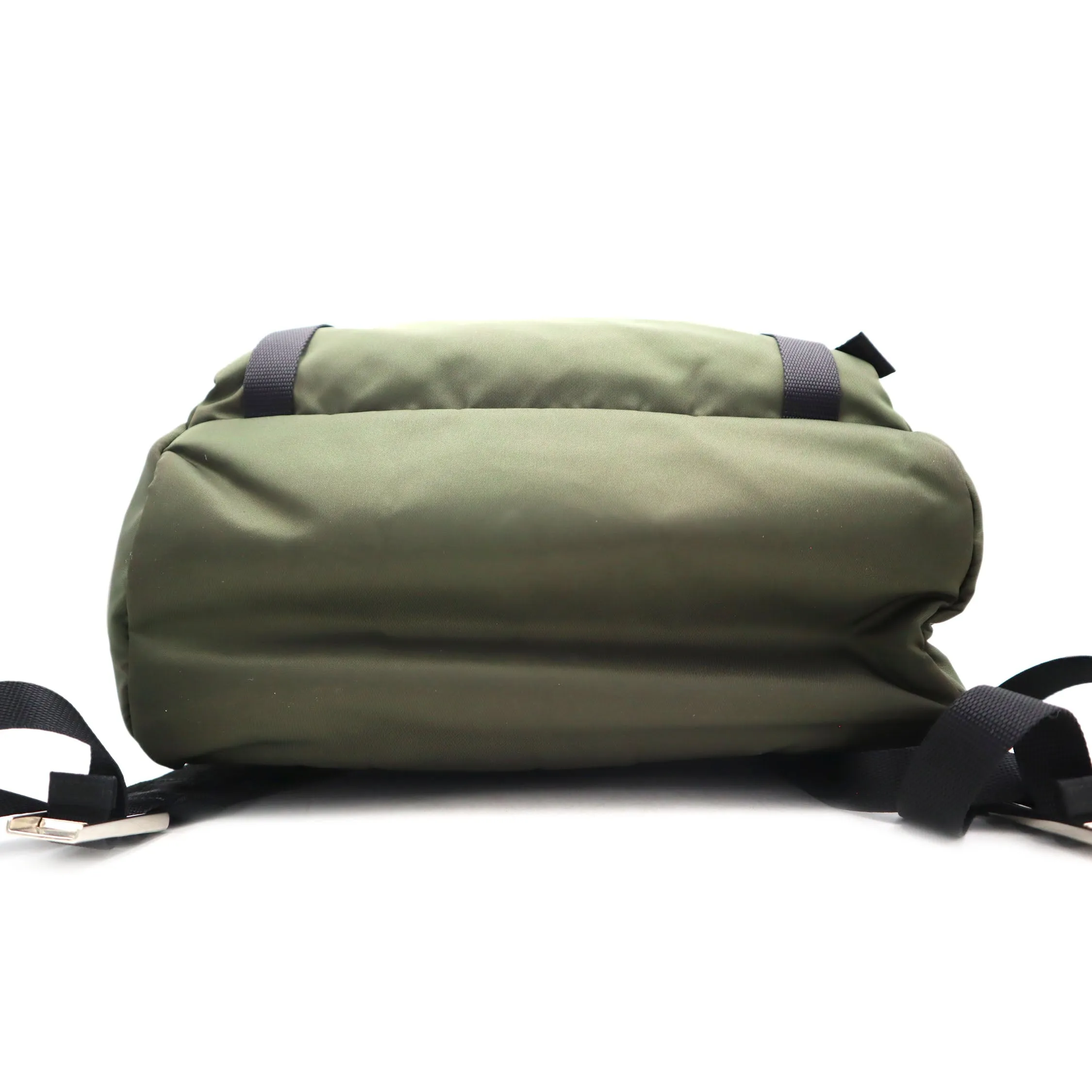 Prada Nylon Double Buckle Backpack