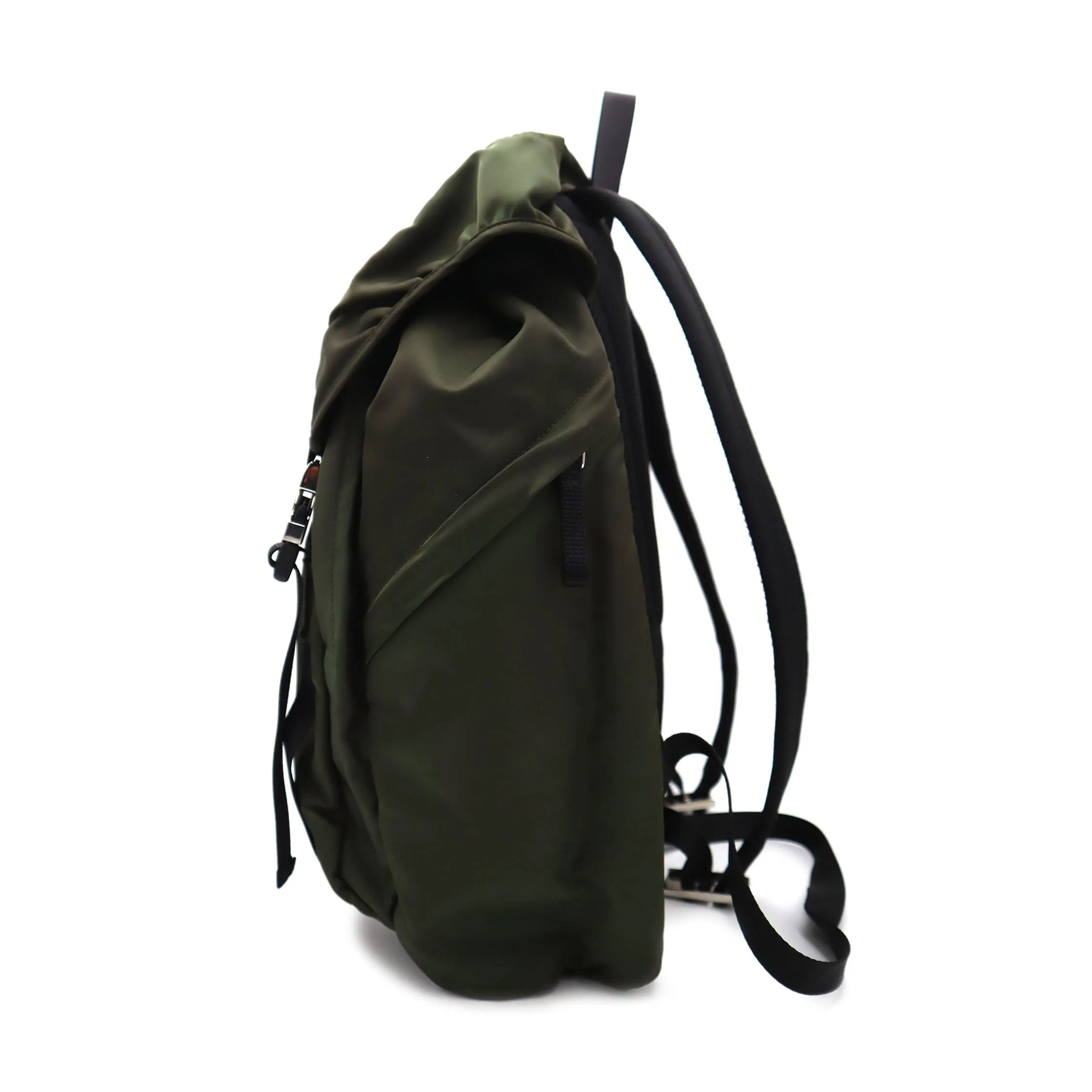 Prada Nylon Double Buckle Backpack