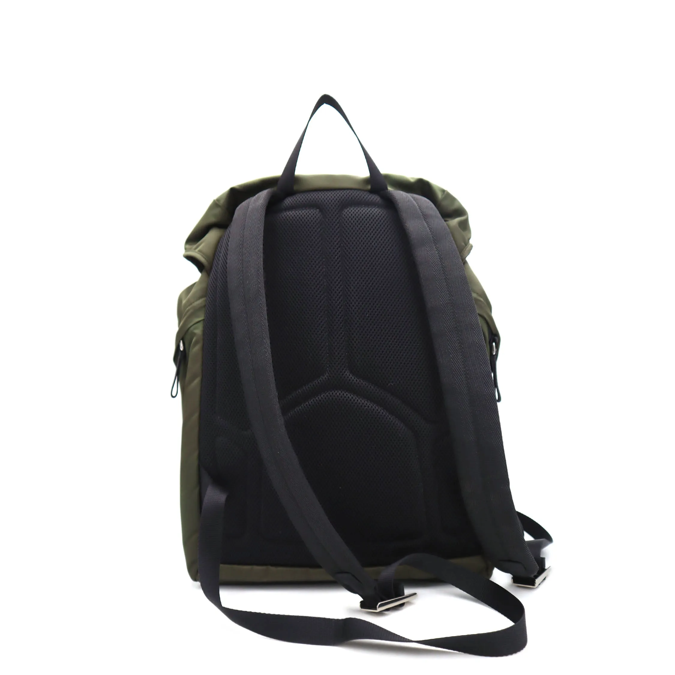 Prada Nylon Double Buckle Backpack