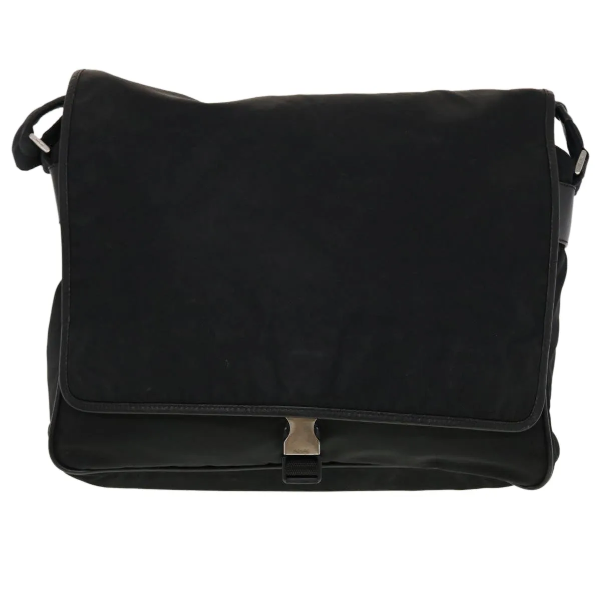 PRADA Shoulder Bag Nylon Black  bs5865