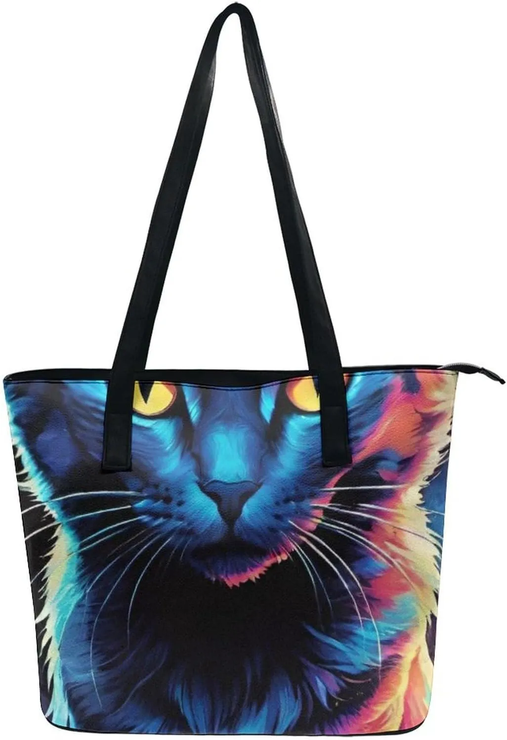PU Leather Shoulder Bag for Women Casual Tote Handbag Large Shoulder Bag Work Fashion Women Purse Shopping Bag