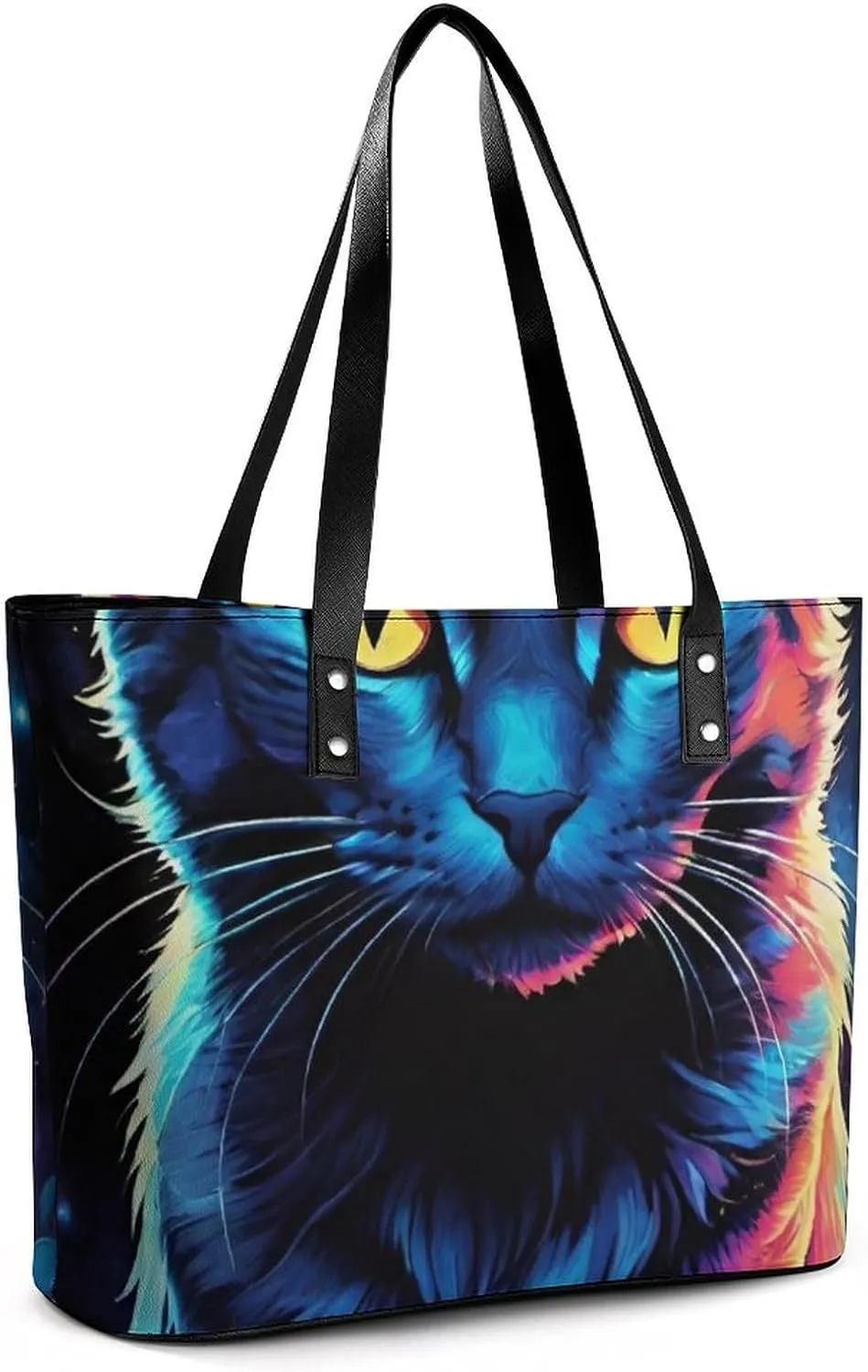 PU Leather Shoulder Bag for Women Casual Tote Handbag Large Shoulder Bag Work Fashion Women Purse Shopping Bag