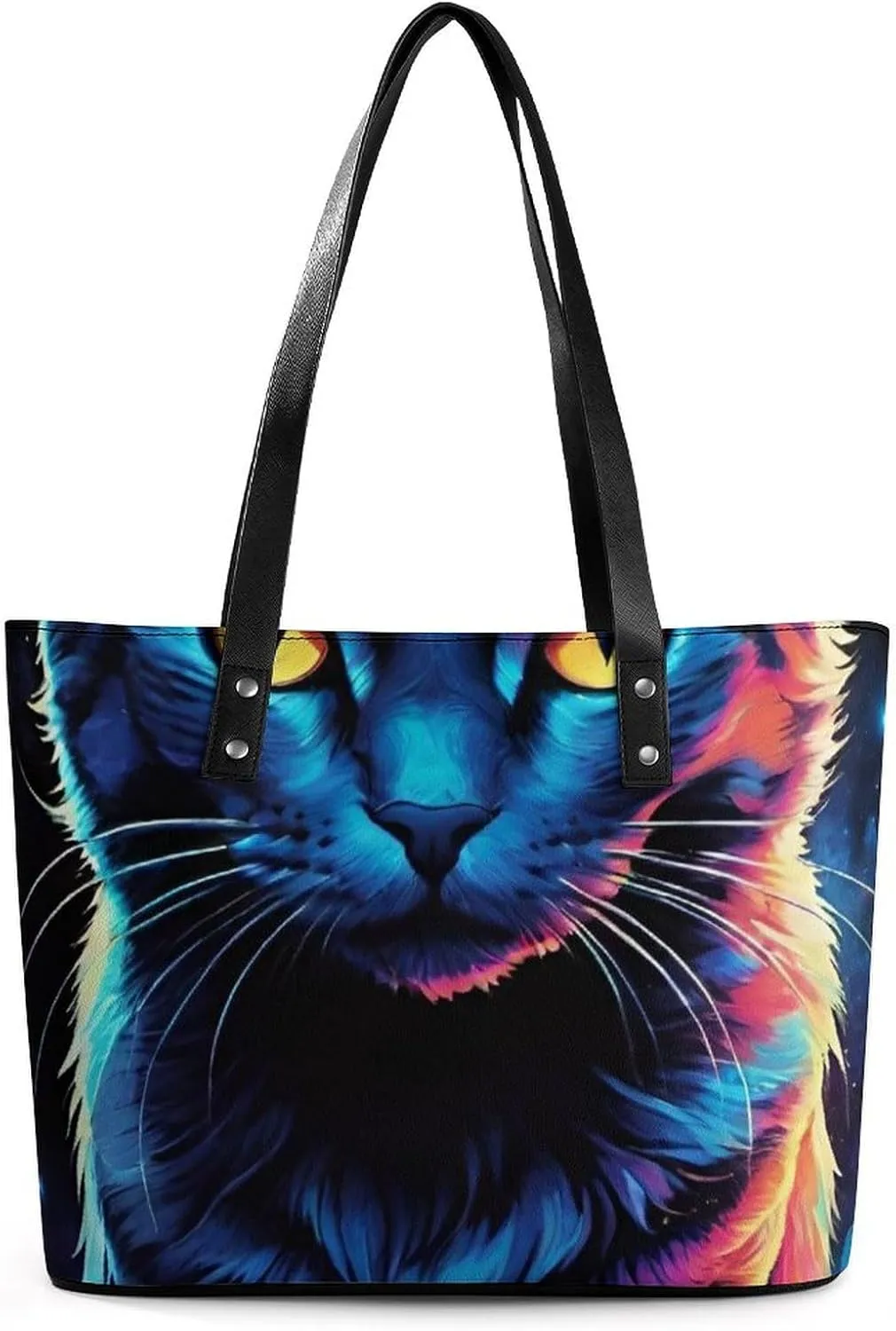 PU Leather Shoulder Bag for Women Casual Tote Handbag Large Shoulder Bag Work Fashion Women Purse Shopping Bag