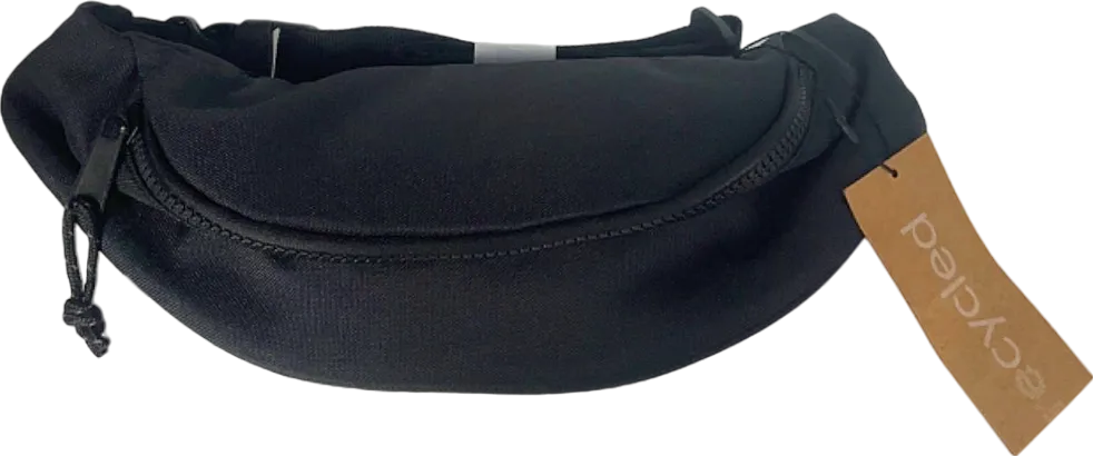 Recycled Black Waist Bag