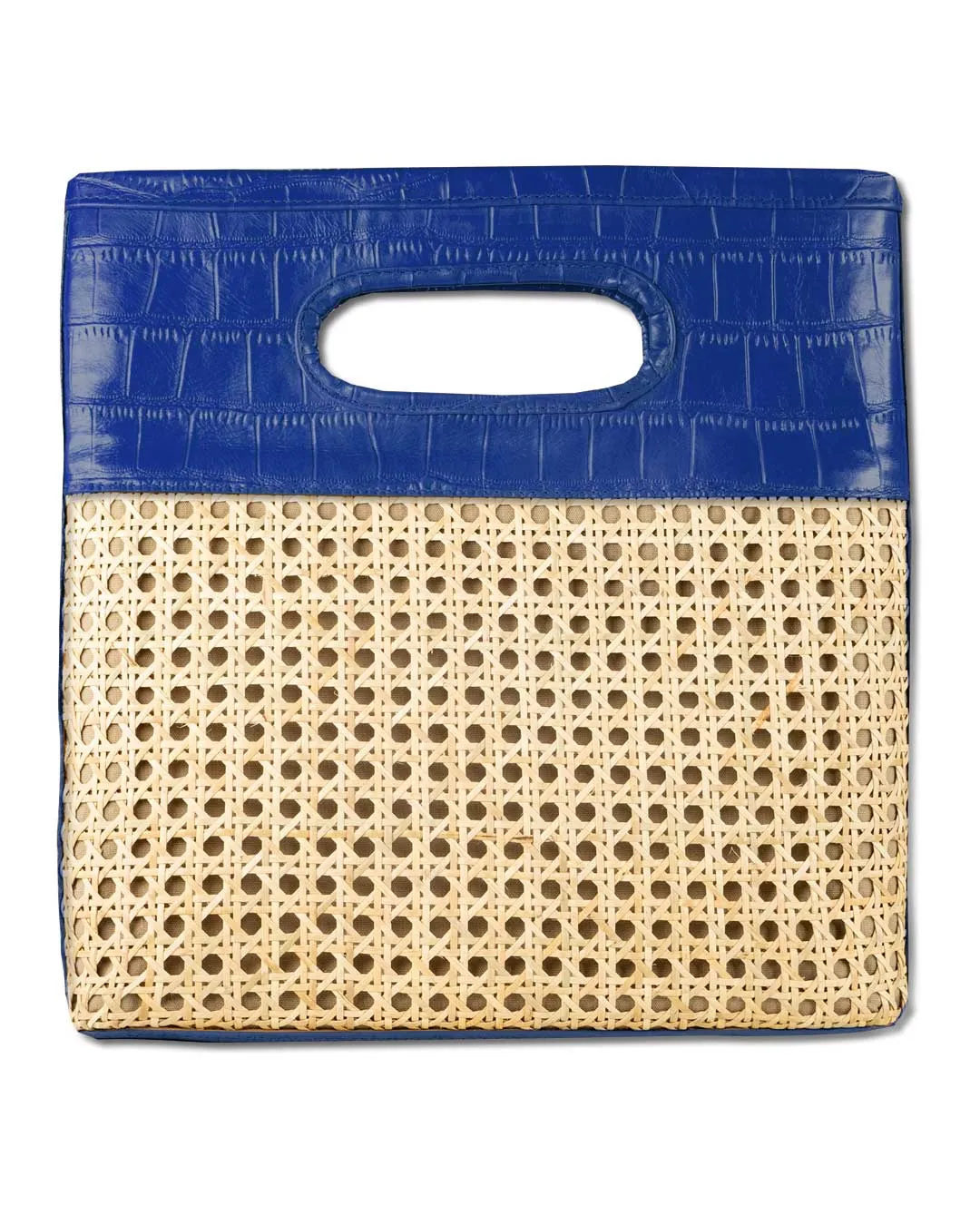 SUGAR CANE SLIM TOTE | BRIGHT BLUE