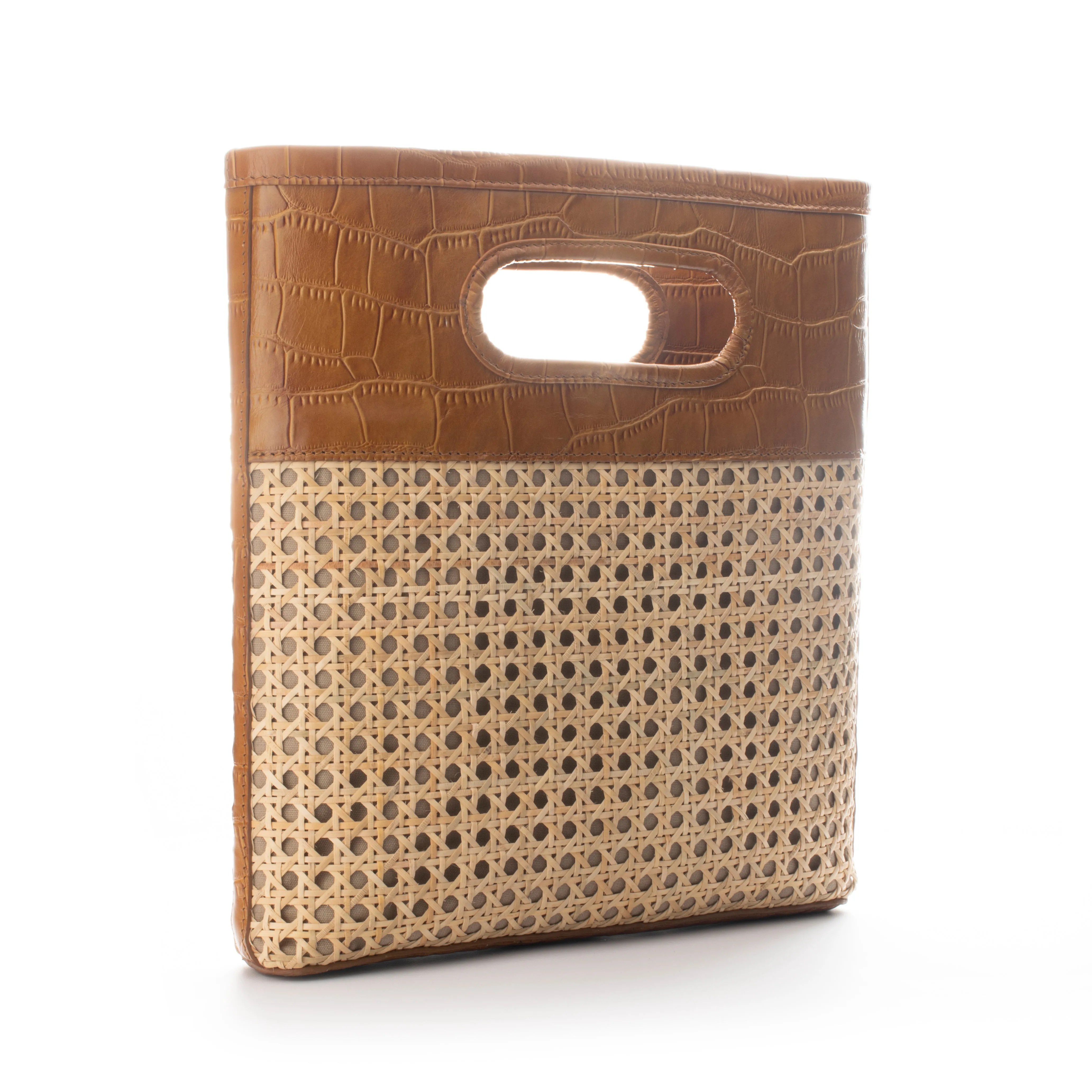 SUGAR CANE SLIM TOTE | BUTTERSCOTCH
